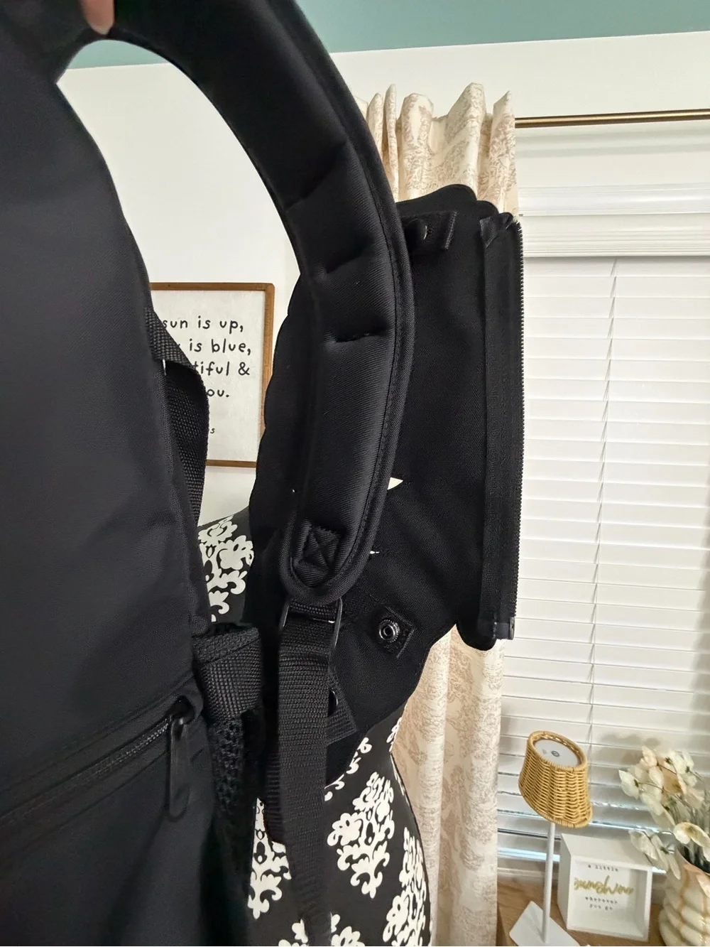 Pleasures x Eastpak Black Backpack with Green Cord